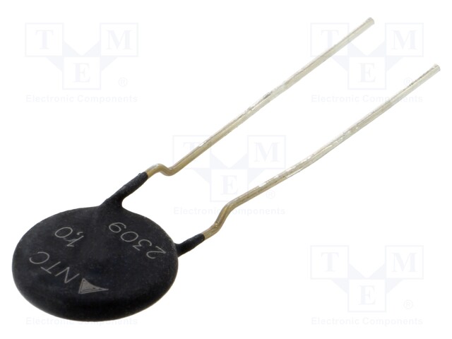 Thermistor, ICL NTC, 1 ohm, -20% to +20%, Radial Leaded, B57237S0 Series