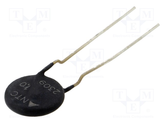 NTC thermistor; 1Ω; ±20%; THT; 2700K; Pitch: 7.5mm