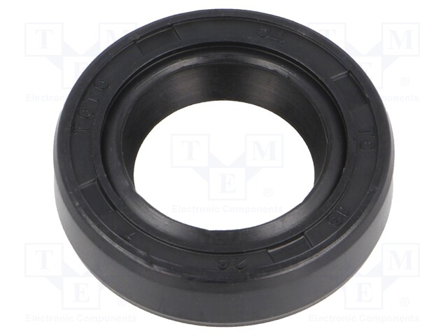 Oil seal; NBR; D: 7mm; -40÷100°C; Shore hardness: 70; Øhole: 26mm