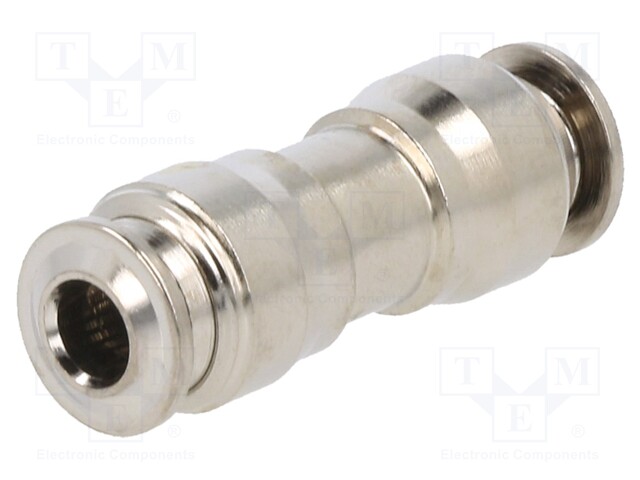 Push-in fitting; straight,inline splice; -0.99÷20bar; 4mm