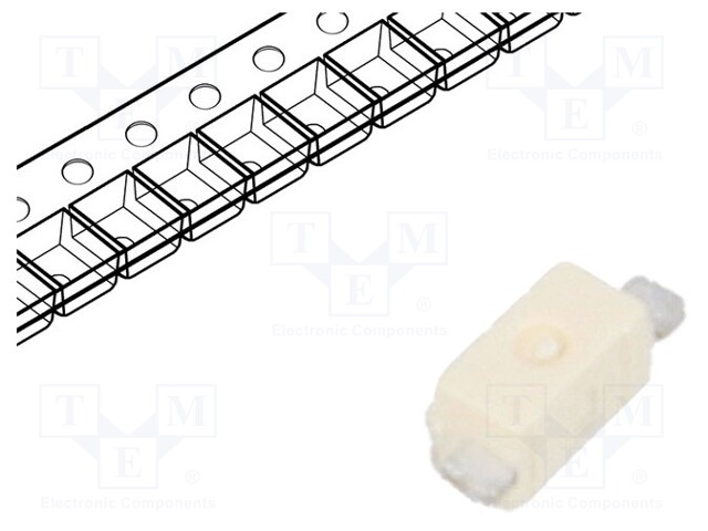 LED; SMD; 2014; red; 300÷610mlm; 90÷180mcd; 2.3x1.3x1.2mm; 120°