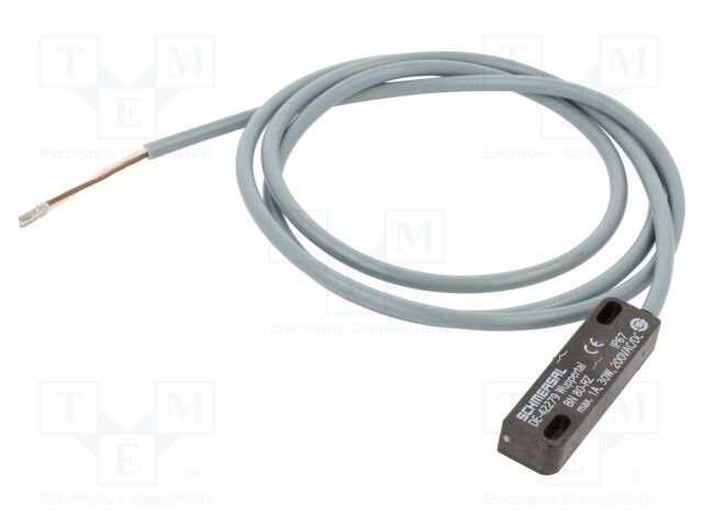 Reed switch; Range: 2÷60mm; Pswitch: 8W; 13x9x44mm; -25÷75°C; IP67