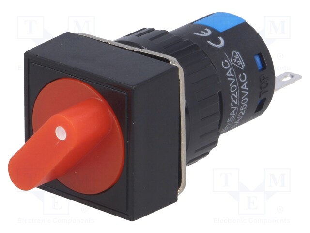 Switch: rotary; Pos: 2; SPDT; 3A/220VAC; 2A/24VDC; -20÷55°C; 50mΩ