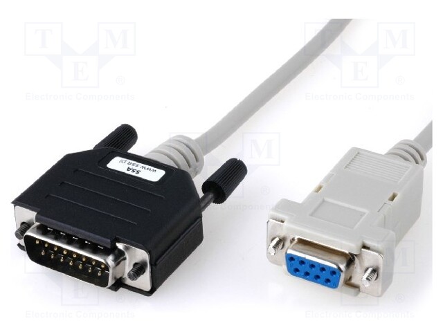 Communication cable; Interface: RS232 / TTY