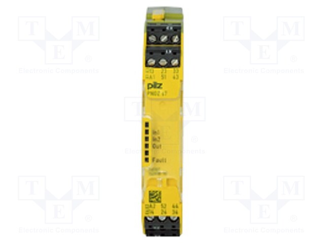 Module: extension; Series: PNOZ s7; IN: 1; OUT: 5; Mounting: DIN; IP40