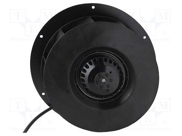 Fan: AC; radial; 230VAC; Ø259x98mm; 720m3/h; 64dBA; ball bearing