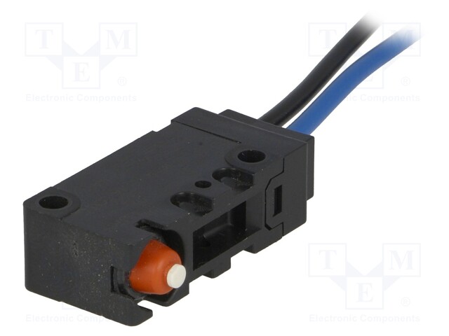 Microswitch SNAP ACTION; without lever; SPST-NO; 0.1A/125VAC