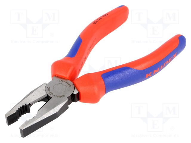 Pliers; universal; 160mm; for bending, gripping and cutting