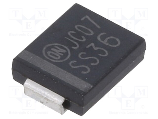 Diode: Schottky rectifying; SMD; 60V; 3A; Ufmax: 0.75V; SMC; 2.27W