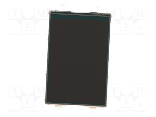 Display: TFT; 3.5"; 480x320; Window dimensions: 49x73.4mm