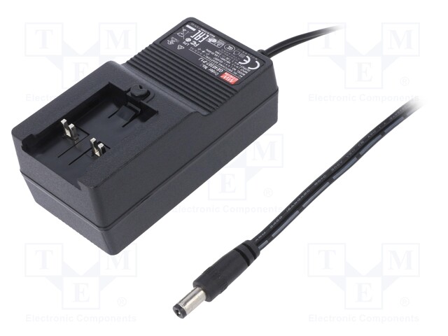 Power supply: switched-mode; 7.5VDC; 2.66A; Out: 5,5/2,1; 20W; 85%