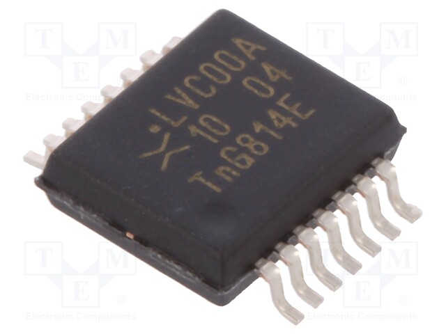 IC: digital; NAND; Channels: 4; IN: 2; SMD; SSOP14; Series: LVC