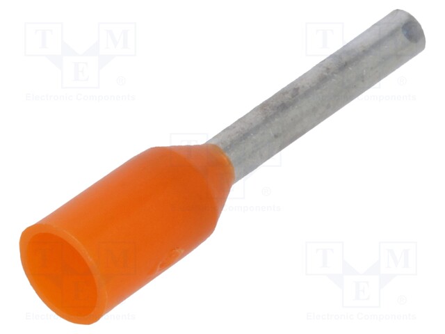 Bootlace ferrule; insulated; copper; Insulation: polypropylene