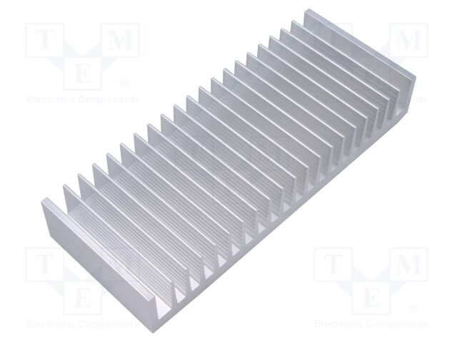 Heatsink: extruded; grilled; universal; aluminium; L: 75mm; W: 188mm