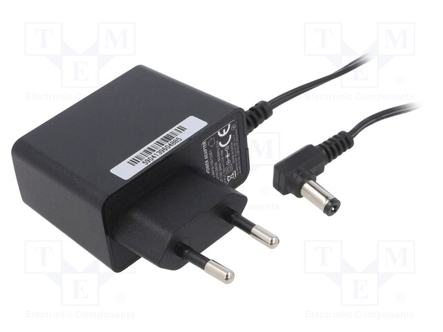 Power supply: switched-mode; constant voltage; 12VDC; 1.33A; 15W