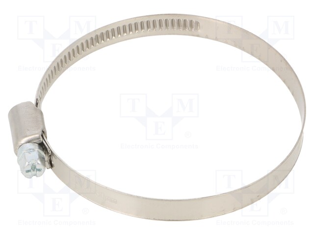 Cable tie; Ø: 60÷80mm; W: 9mm; Material: chrome steel AISI 430