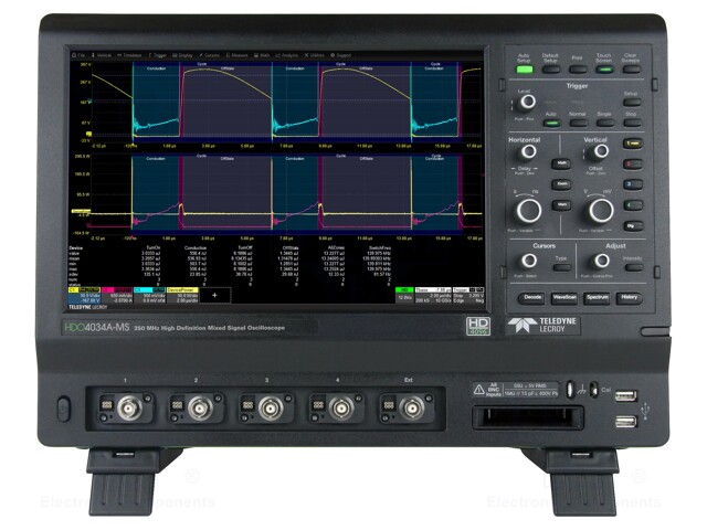 Oscilloscope: mixed signal; Band: ≤350MHz; Channels: 4; 10Gsps