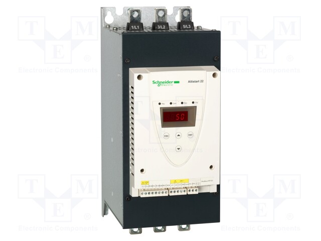 Module: soft-start; DIN; Electr.connect: screw terminals; 75kW