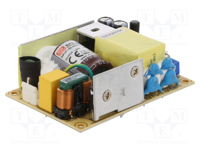 Power supply: switched-mode; 45.6W; 80÷264VAC; OUT: 1; 24VDC; 1.9A