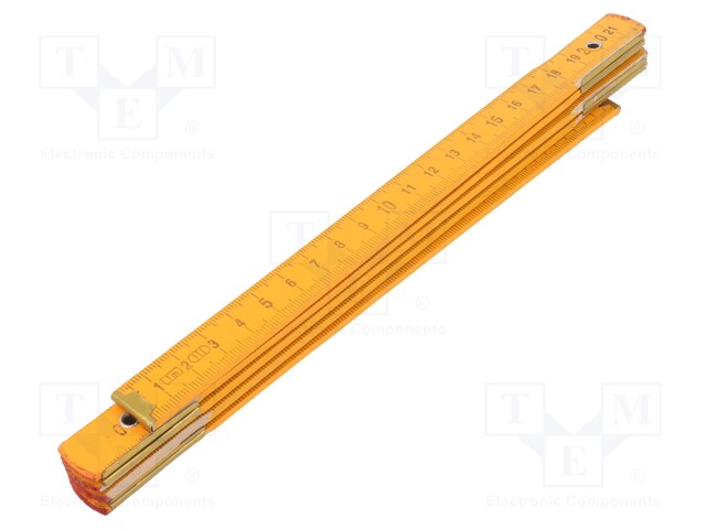 Folding ruler; L: 1m