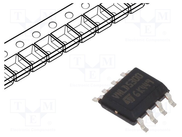 Driver; low-side; 2A; Channels: 2; SO8; Package: tube; 41V