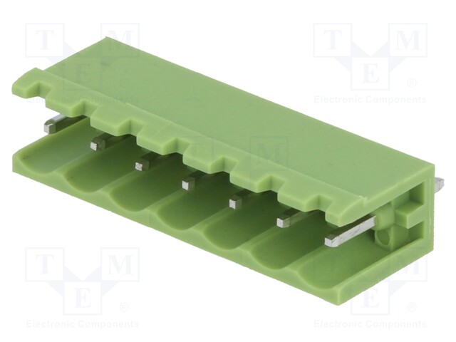 Pluggable terminal block; Contacts ph: 5mm; ways: 7; straight