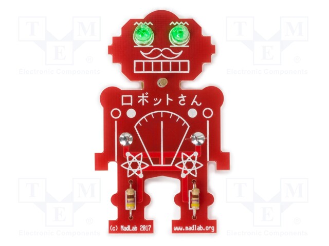 Mr.robot; visual effects; No.of diodes: 2; RGB; 65x40x15mm