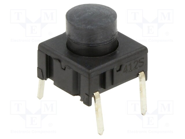 Microswitch TACT; SPST-NO; Pos: 2; 0.05A/24VDC; THT; none; 10x10mm