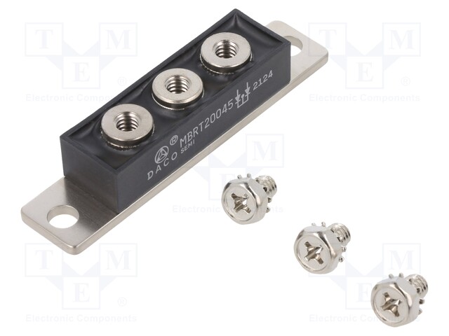 Module: diode; common cathode,double; 45V; If: 2x100A; TO240AB