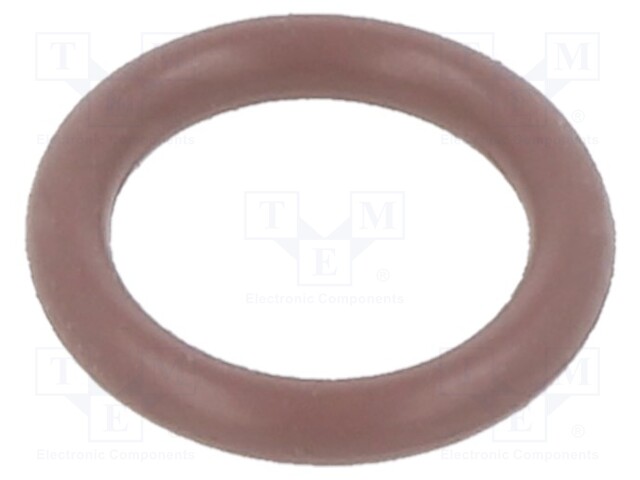 O-ring gasket; FPM; D: 1.5mm; Øint: 7mm; brown; -20÷200°C