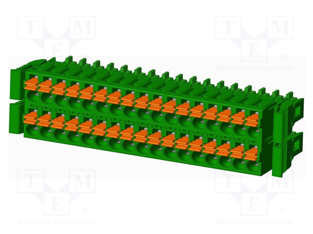 Connector: pluggable terminal block; plug; female; straight; 5.5A