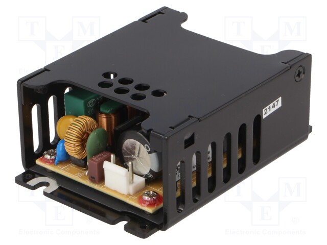 Power supply: switched-mode; 50W; 120÷370VDC; 90÷264VAC; 15VDC