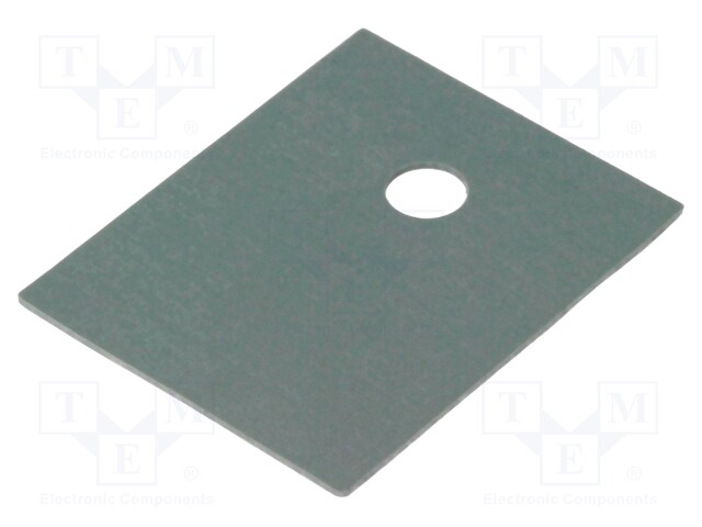 Heat transfer pad: silicone; TO247; 0.4K/W; L: 21mm; W: 17mm; 10kV