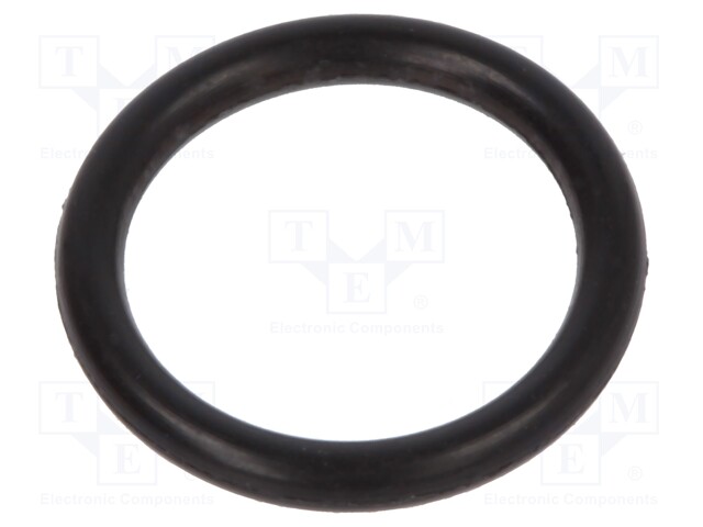 O-ring gasket; NBR; D: 1.5mm; Øint: 10mm; black; -30÷100°C