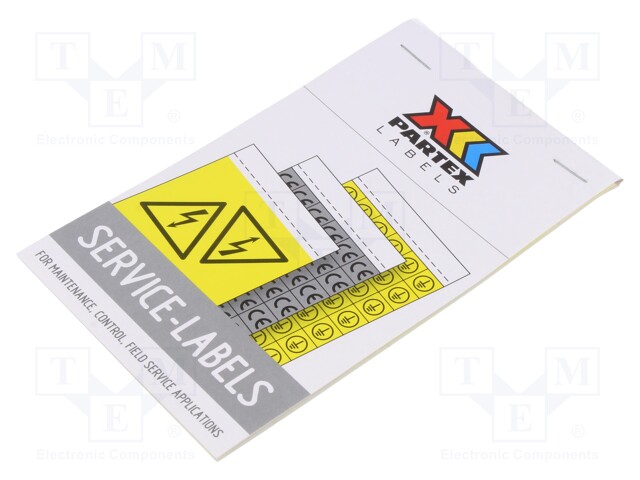 Safety sign; acrylic,self-adhesive folie; W: 75mm; H: 75mm; yellow