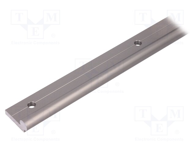 Single rail; aluminium; Ø: 10mm; L: 750mm; DryLin® W; Shape: round