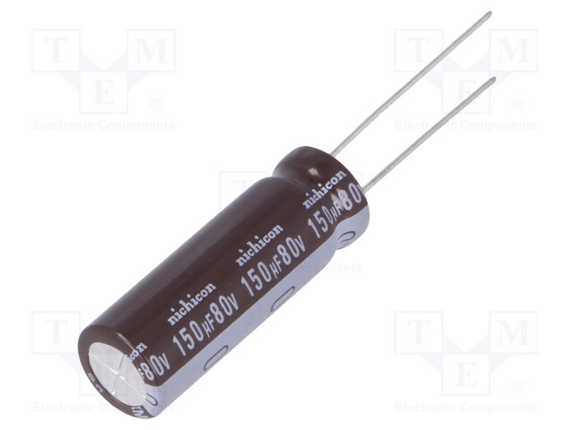 Capacitor: electrolytic; low impedance; THT; 27uF; 100VDC; ±20%