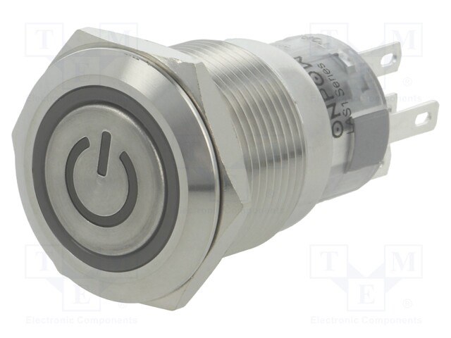 Switch: vandal resistant; Pos: 2; SPDT; 0.5A/220VAC; 1A/24VDC; IP67