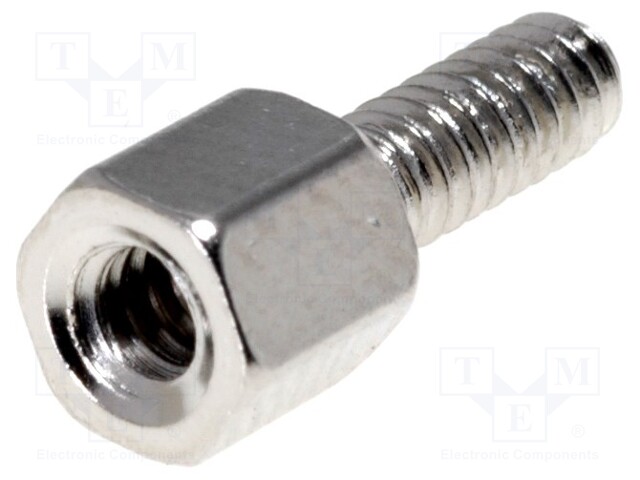 Threaded head screw; UNC4-40; Thread len: 7.92mm; Spanner: 4.75mm