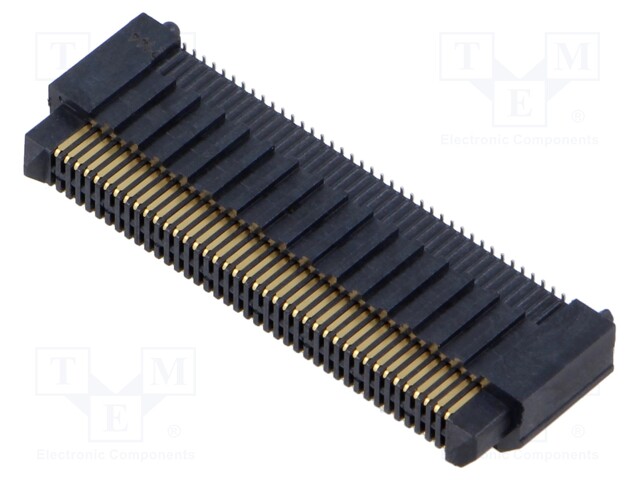 Connector: PCB to PCB; male; PIN: 80; 0.8mm; ERM8; gold-plated; SMT