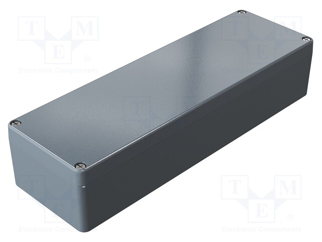 Enclosure: multipurpose; X: 80mm; Y: 125mm; Z: 57mm; aluminium; IP66