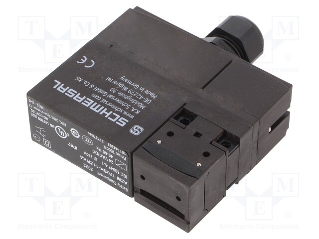 Safety switch: bolting; Series: AZM 170; Contacts: NC + NO; IP67