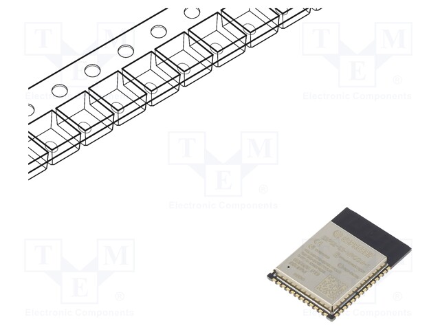 Module: IoT; Bluetooth Low Energy,WiFi; PCB; IEEE 802.11b/g/n