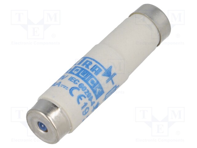 Fuse: fuse; gR; 20A; 500VAC; 315VDC; ceramic; DI; D