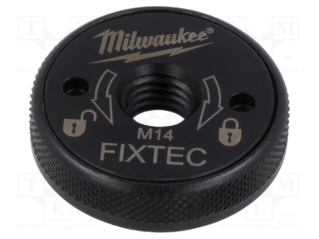 Nut; for angle grinder with disc diameter 180 mm; Thread: M14