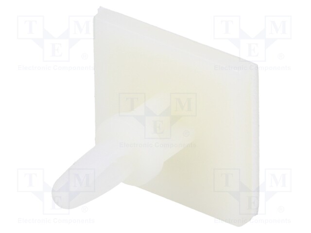 PCB distance; polyamide; L: 9.5mm; self-adhesive,snap fastener