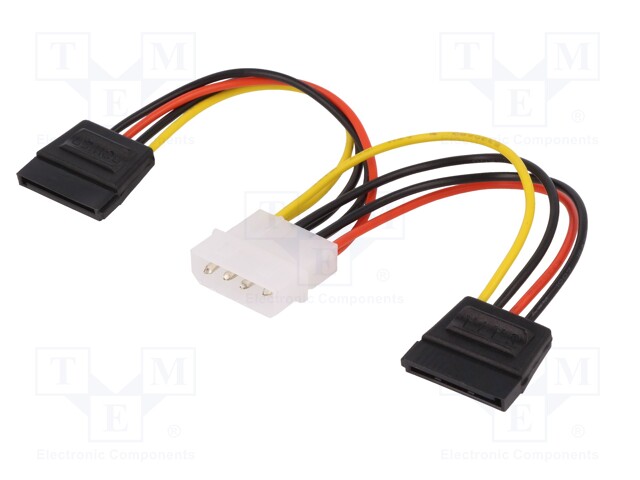 Cable: SATA-AT/ATX; SATA plug x2,AT/ATX socket; 150mm