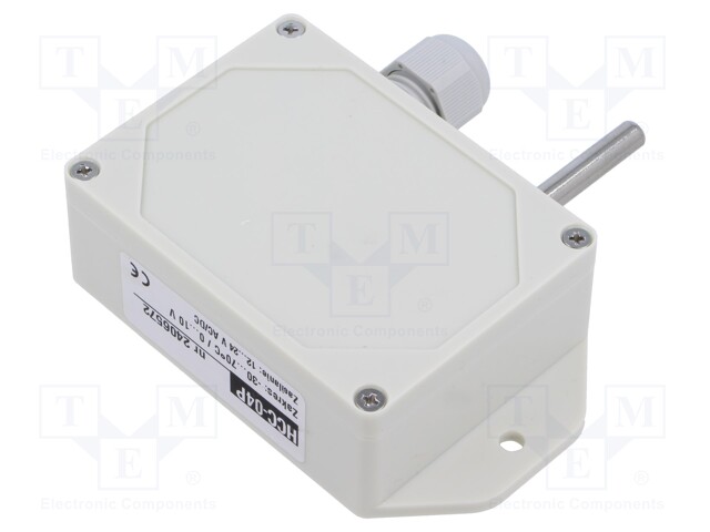 Converter: temperature; for wall mounting; Enclos.mat: ABS