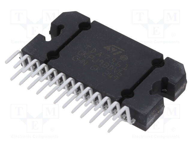 IC: audio amplifier; 400kHz; Pout: 60W; I2C; stereo; 8÷18VDC; Ch: 4