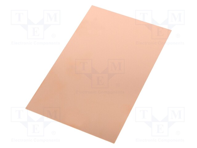 Laminate; FR4; 2mm; L: 160mm; W: 100mm; Coating: copper; double sided